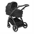 Combi Stroller ADRIA with pram body BLACK